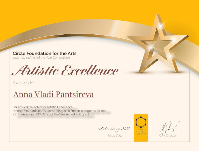 Artistic Excellence Award