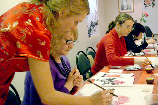 Orient art classes and demonstrations