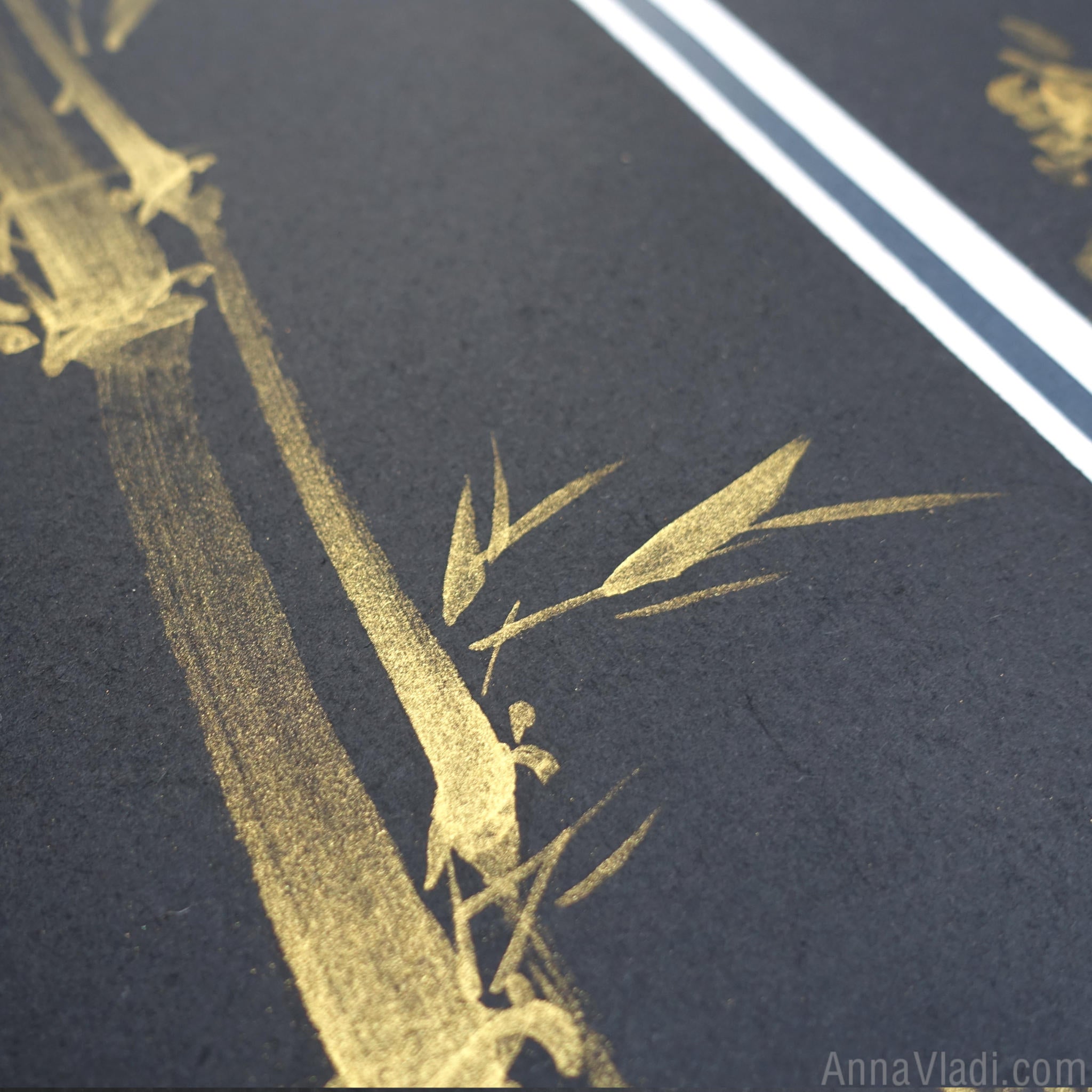 Four Nobles Sumi-e Paintings: Plum Blossom, Orchid, Bamboo, Chrysanthemum