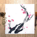 Large Plum Blossom: Original Sumi-e Art