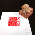 Hand Carved Oriental Stone Seal: Philosophical Chop Stamp