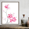 Sakura Sumi-e Painting: Cherry Blossom